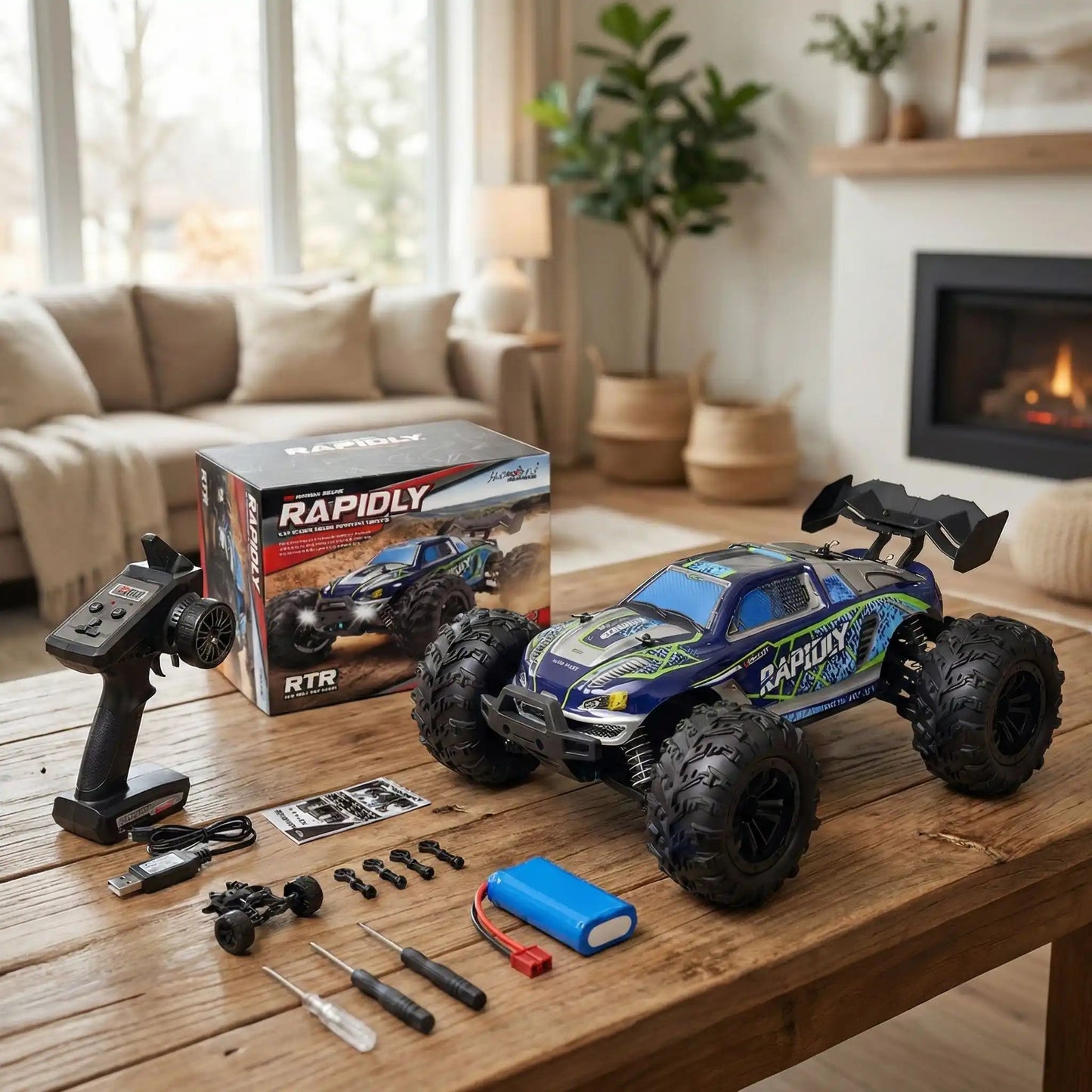 Voiture télécommandée tout terrain | Ultra - Racer 70 - Éveil Jeu Jouet