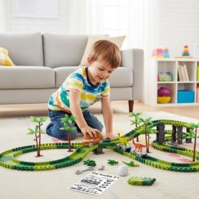 Circuit voiture enfant | Modulable - Éveil Jeu Jouet