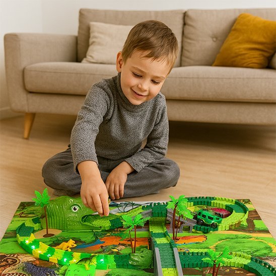 Circuit voiture enfant | Premium - Éveil Jeu Jouet