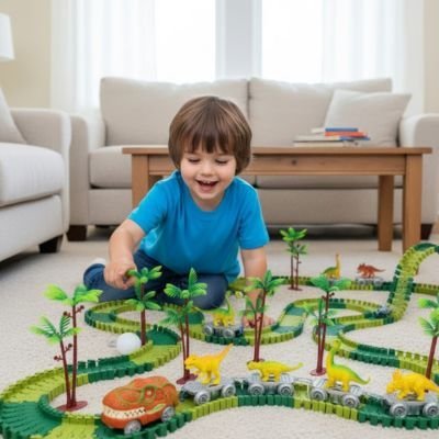 Circuit voiture enfant | Modulable - Éveil Jeu Jouet