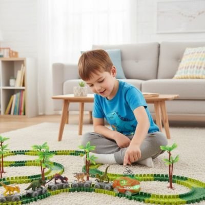Circuit voiture enfant | Modulable - Éveil Jeu Jouet