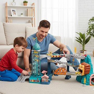 Circuit voiture enfant | Aventura - Éveil Jeu Jouet