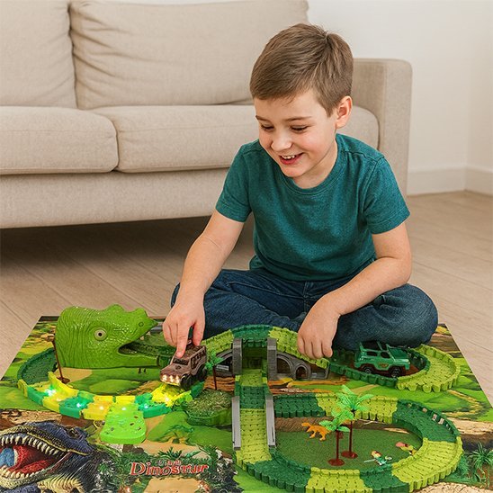 Circuit voiture enfant | Premium - Éveil Jeu Jouet