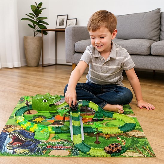 Circuit voiture enfant | Premium - Éveil Jeu Jouet