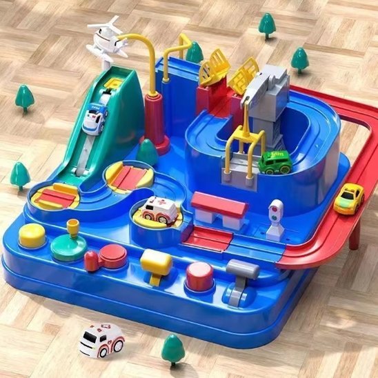 Circuit voiture jouet | Lumineux Modulable - Éveil Jeu Jouet