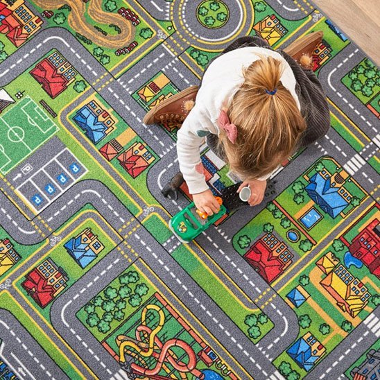 Tapis circuit voiture | Aventure Kids - Éveil Jeu Jouet