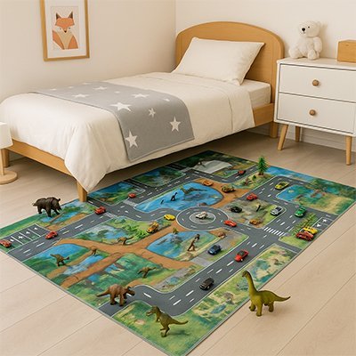 Tapis circuit voiture | Ludiform - Éveil Jeu Jouet