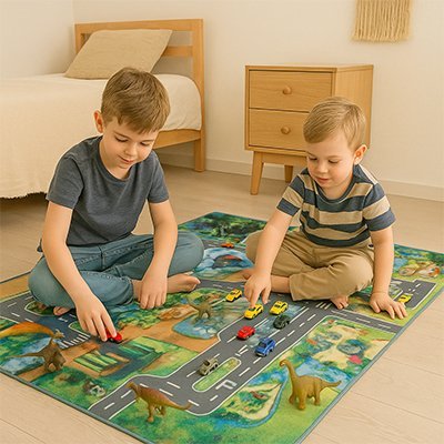 Tapis circuit voiture | Ludiform - Éveil Jeu Jouet