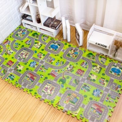 Tapis circuit voiture | KidPlay - Éveil Jeu Jouet