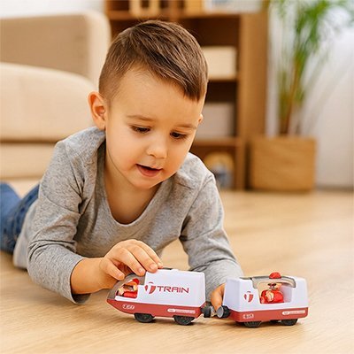 Train pour circuit en bois | Imagination - Éveil Jeu Jouet